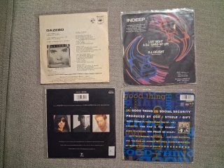 Lote 12 discos single vinilo 45 rpm 7" de los 80