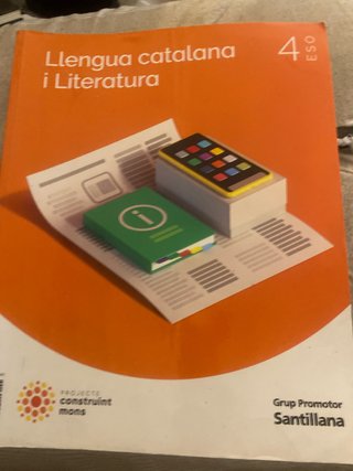 Llengua Catalana i Literatura, 4 ESO, Projecte ...