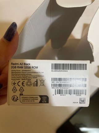 Xiaomi Redmi A2 Negro Nuevo