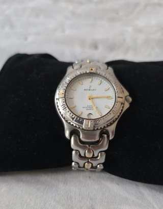 Reloj Nowley Hombre Oro y Plata