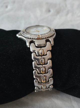 Reloj Nowley Hombre Oro y Plata