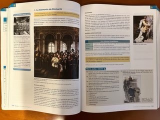 Historia del mundo contemporáneo, 1 Bachillerato