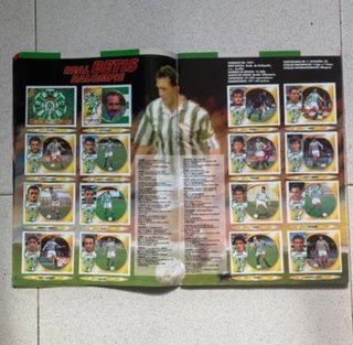 Álbum Cromos Liga Fútbol 94-95