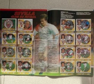 Álbum Cromos Liga Fútbol 94-95