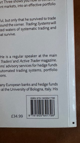 Trading Systems: A new approach to system developm