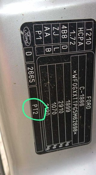 Faro izquierdo ford transit connect 1.8 283214