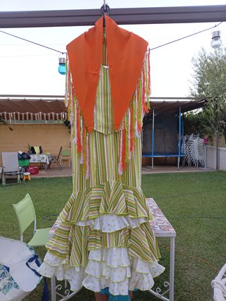 Traje Romería 4 piezas Talla 44
