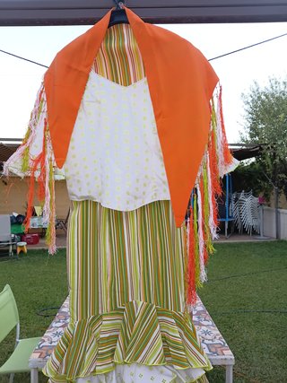 Traje Romería 4 piezas Talla 44