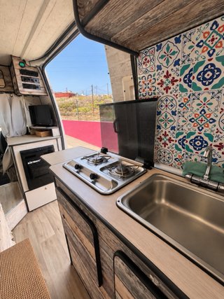 🚐 Fiat Ducato Camper Homologada | Placa solar + in
