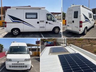 🚐 Fiat Ducato Camper Homologada | Placa solar + in