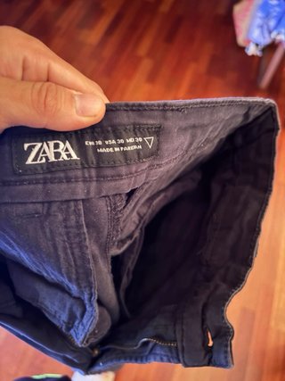 Pantalones Zara Azul