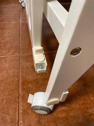 Minicuna Colecho Blanca con Ruedas y Colchón