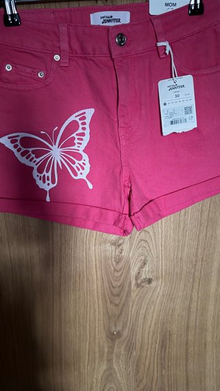 Shorts vaqueros Jennyfer mariposa talla S