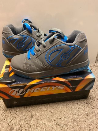 Heelys Talla 35 Gris y Azul