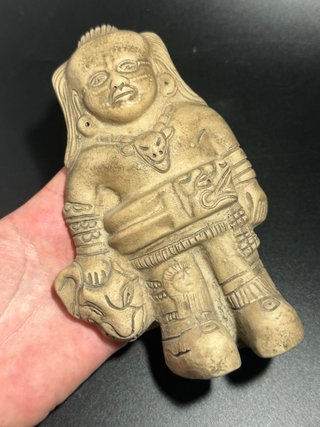 Réplica Jugador Pelota Maya INAH