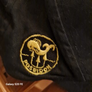 Cappellino nero Poseidon Triton Diver