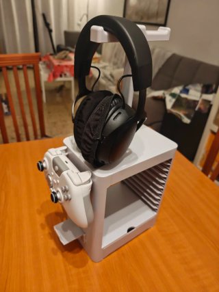 Soporte Auriculares y Joystick