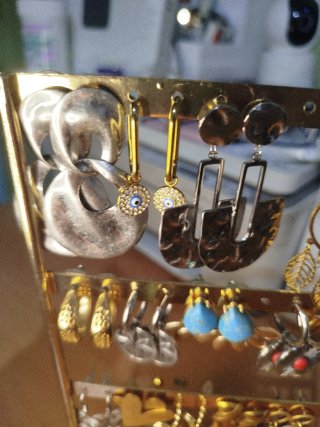 Pendientes Acero Inoxidable Mujer