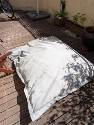 Lumaland Puff Gigante 180x140 Gris