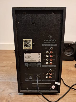 Sistema Altavoces 5.1 Auna Concept520 Bluetooth