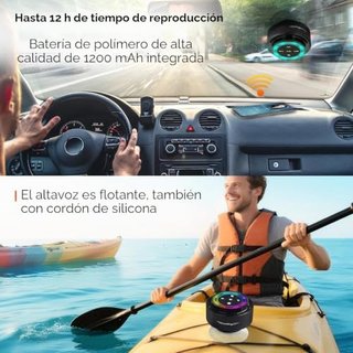 Altavoz Bluetooth XLeader Mate2 IPX7 8W
