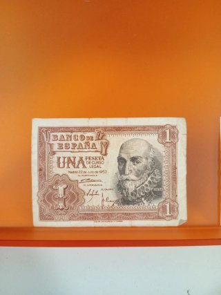 Billetes 1 Peseta Banco de España