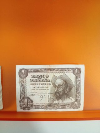 Billetes 1 Peseta Banco de España