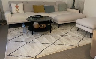 Alfombra Benuta Rombos Lana