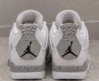 Jordan 4 Retro 'Oreo' Blanco Gris