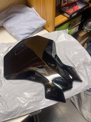 Cúpula negra para Kawasaki Z900