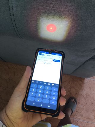 Terminal resistente con escáner 2D