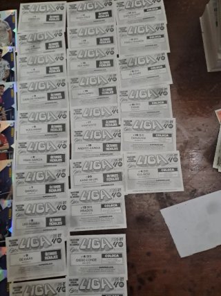 Lote 430 Cromos Liga Fantasy Sin Repetir