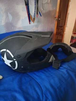 Casco de cross y gafas nuevo