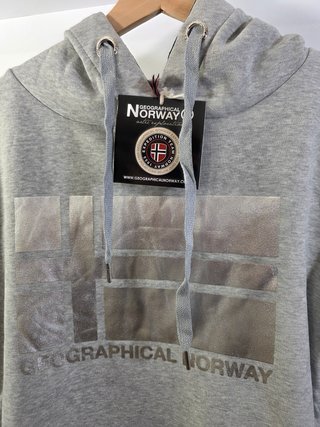 Sudadera larga Geographical Norway mujer