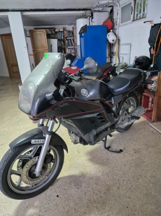 BMW K75 1987 Negra