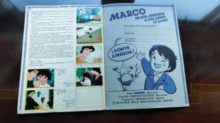Álbum Marco de los Apeninos a los Andes 2ª parte