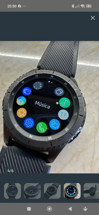 Samsung Gear S3 Frontier Smartwatch Negro