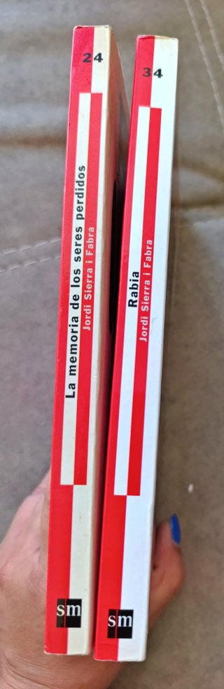 Lote 2 Libros Jordi Sierra i Fabra