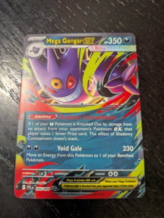 Carta Pokémon Mega Gengar EX 056/094