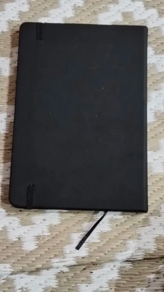 Libreta Viceroy Negra con Mensaje