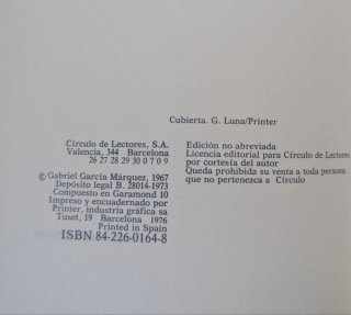 Cien años de soledad - Gabriel García Márquez