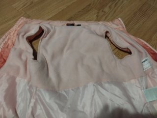 Chaleco niña degradado rosa y coral