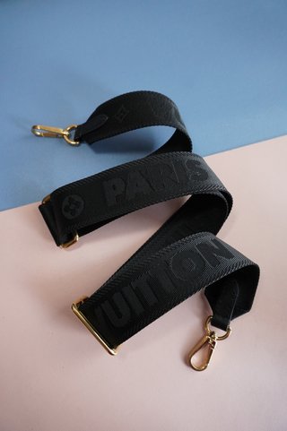 Tracolla Louis Vuitton Nera Nylon