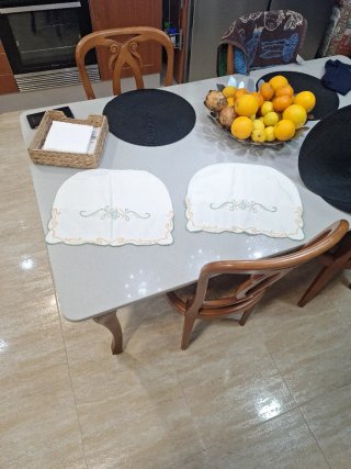 Cabeceros de tela,antiguos para mecedoras
