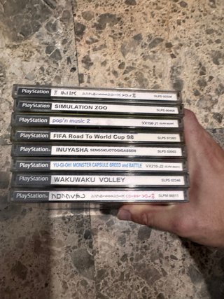 Lote juegos PlayStation 1 PS1 japoneses NTSC-J