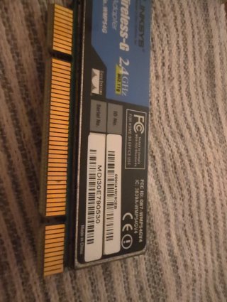 Tarjeta Red Wi-Fi PCI Linksys WMP54G 2.4GHz