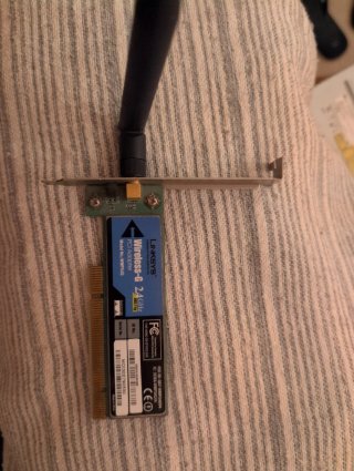 Tarjeta Red Wi-Fi PCI Linksys WMP54G 2.4GHz
