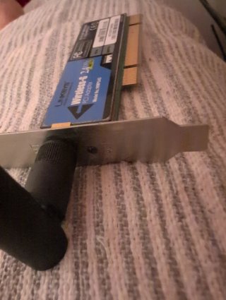 Tarjeta Red Wi-Fi PCI Linksys WMP54G 2.4GHz