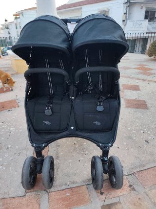 Carro Gemelar Valco Baby Negro