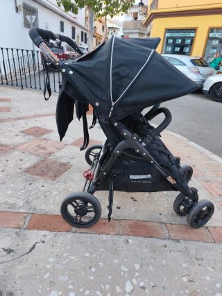 Carro Gemelar Valco Baby Negro
